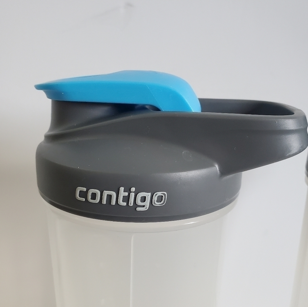 Contigo Clear Gray Blue Shake & Go 24 Oz Bottles Set Of 2 - Picture 13 of 15